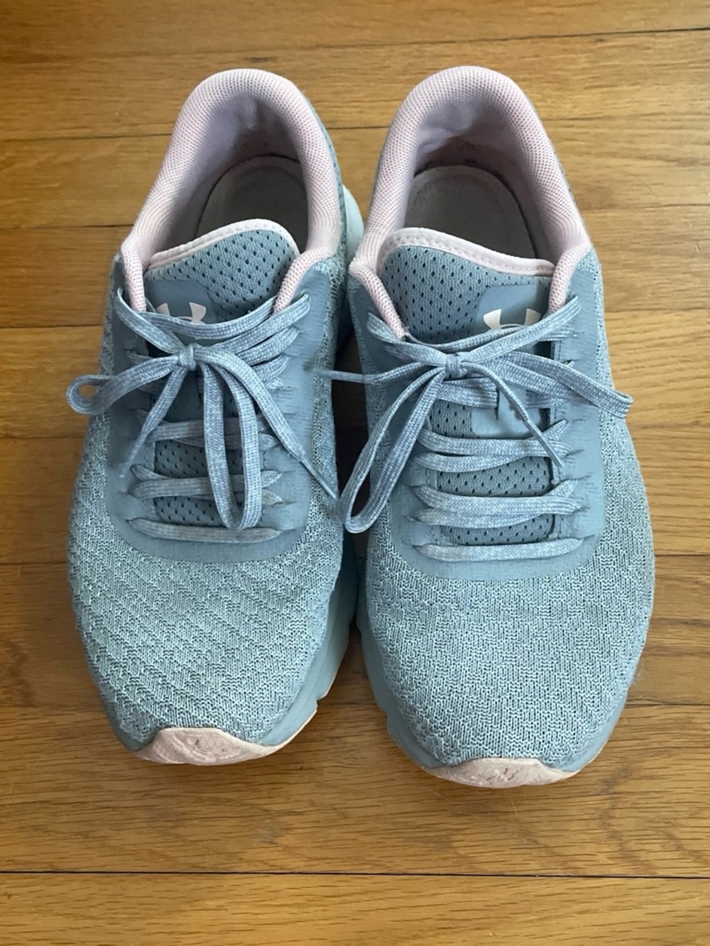Under Armour Women's Light gray  Knit Running Shoes